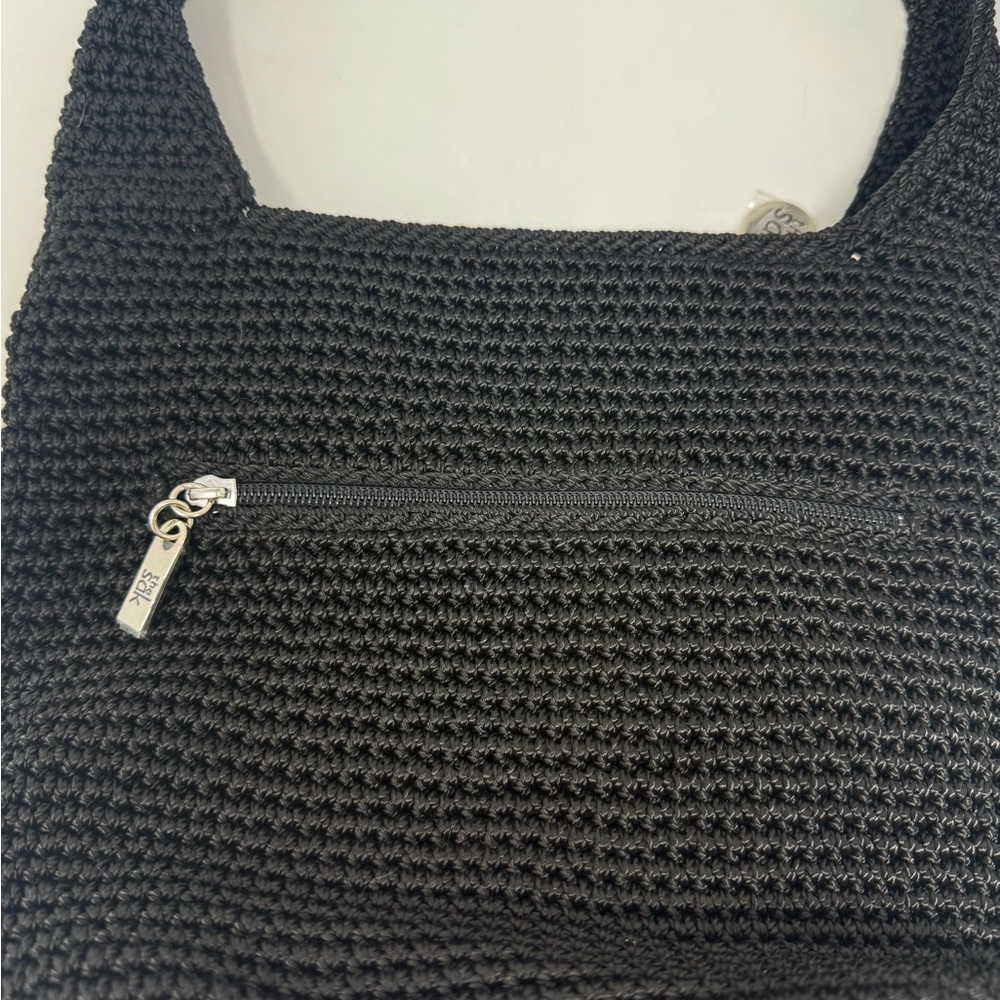 The Sak Black Crochet Crossbody Bag - Picture 5 of 11